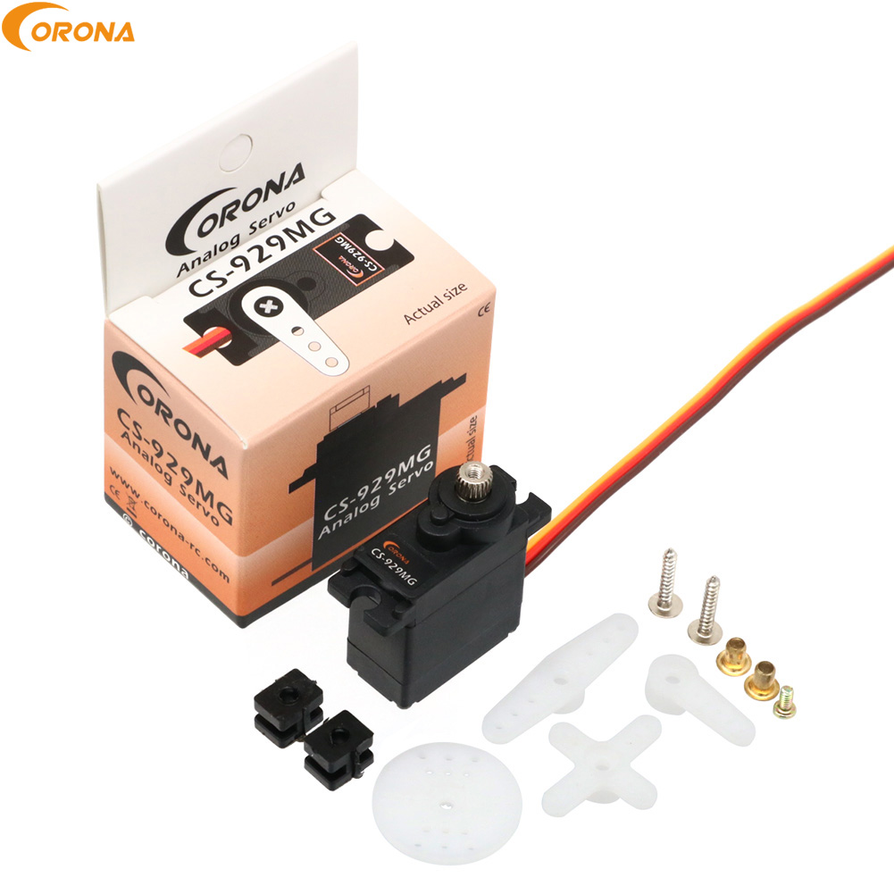 Brushless Motor Thrust Test Stand - Servo à engrenages métalliques Corona CS929MG