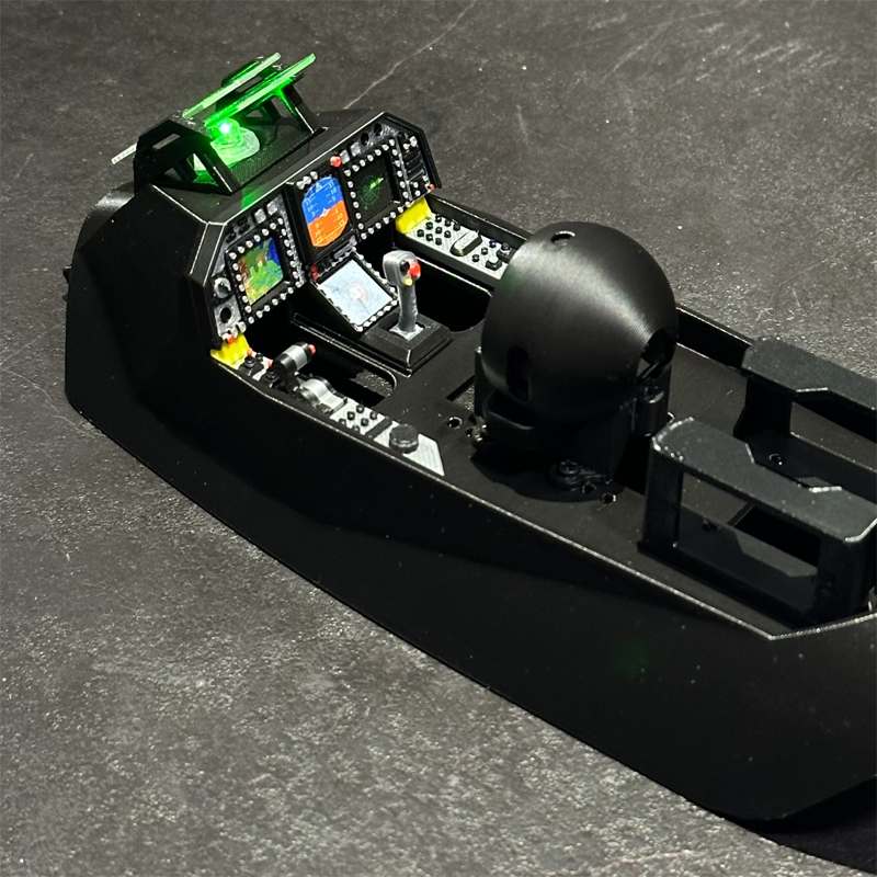 Brushless Motor Thrust Test Stand - 1 pièce de capot de cockpit