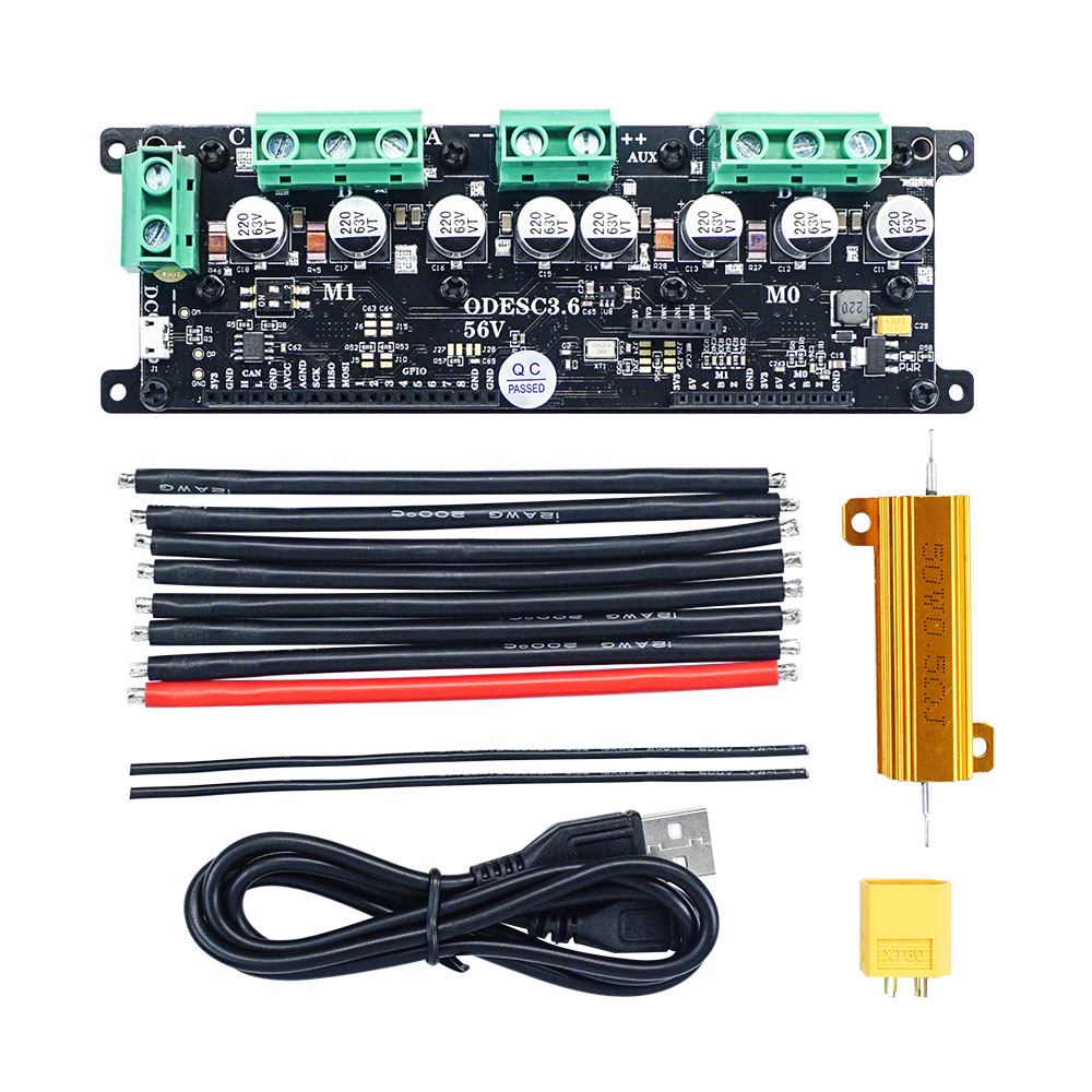 Odrive Dual Brushless Motor Controller - ODESC3.6 Optimisez le contrôleur à double