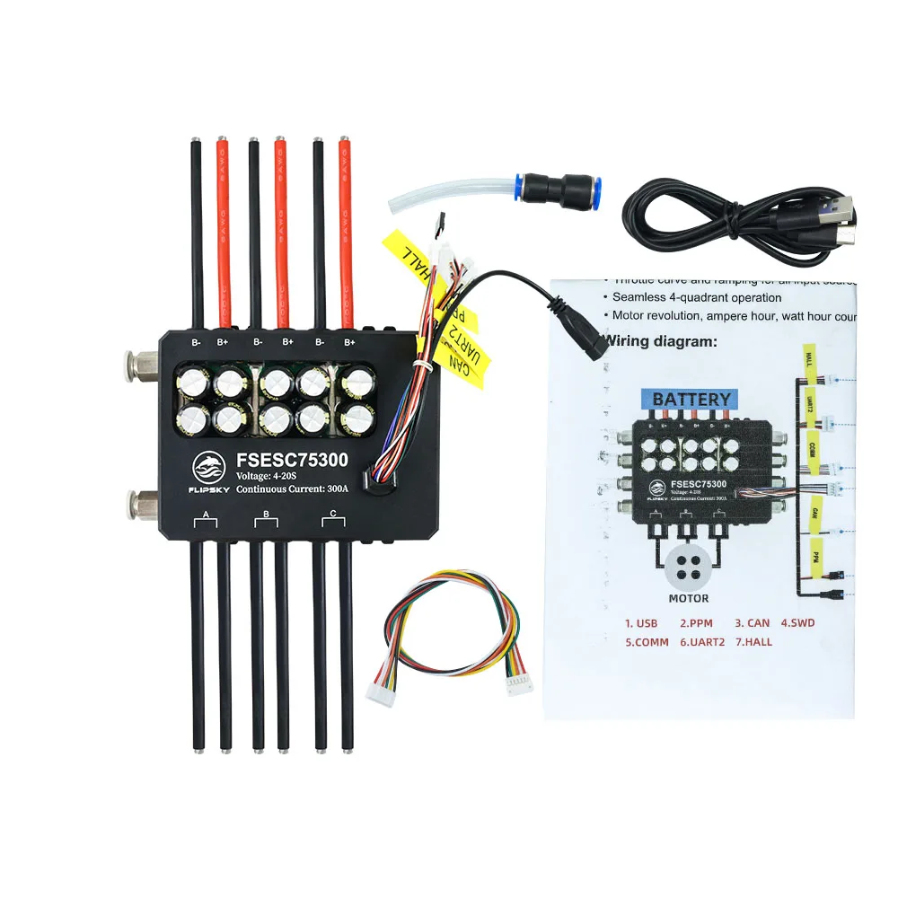 AvaCoreFlipsky Fsesc 75300 84v - Vesc 75300 High Current Esc avis et prix