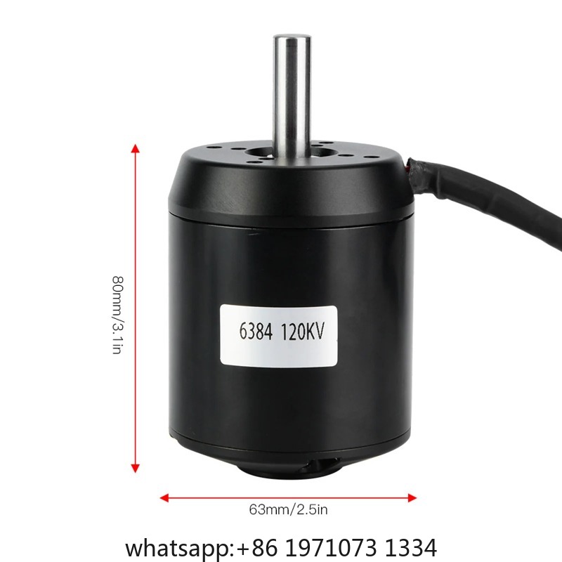 Moteur BLDC Outrunner sans bal - 6384 Brushless Motor Sensored avis et prix